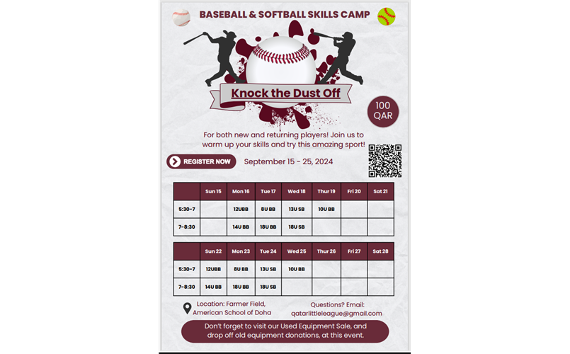 Knock the Dust of Skills Camp Fall 2024